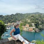 Marie Legault Instagram - Découverte de Portofino 🇮🇹💚 #italie #voyage #portofino #vacancesavecmesenfants #beautifuldestinations #bonheur #love #smile#fitfam #castellobrownportofino
