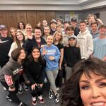 Marie Osmond Instagram - One of my favorite things to do when up in Salt Lake is to visit my son Matthew’s seminary classes!!🥰 I love being able to watch him teach these young people and hearing their amazing testimonies of Jesus Christ!💕🤍 Make sure you check out all five photos from his classes. They’re all such amazing kids!!!!