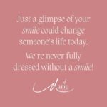 Marie Osmond Instagram – “Just a glimpse of your smile could change someone’s life today. We’re never fully dressed without a smile!” – Marie Osmond

#SundayMessage