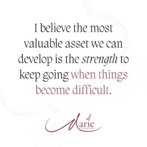Marie Osmond Instagram - "I believe the most valuable asset we can develop is the strength to keep going when things become difficult." 🫶🫶

#SimpleSunday