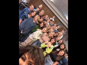 Marie Osmond Instagram - One of my favorite things to do when up in Salt Lake is to visit my son Matthew’s seminary classes!!🥰 I love being able to watch him teach these young people and hearing their amazing testimonies of Jesus Christ!💕🤍 Make sure you check out all five photos from his classes. They’re all such amazing kids!!!!