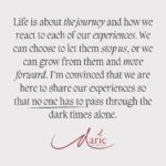 Marie Osmond Instagram - 💖💕Always remember how much I love you!!💕💖 Life is about the journey and how we react to each of our experiences. We can choose to let them stop us, or we can grow from them and move forward. I’m convinced that we are here to share our experiences so that no one has to pass through the dark times alone. #sundaymessage #inspiration #faith #hope #marieosmond