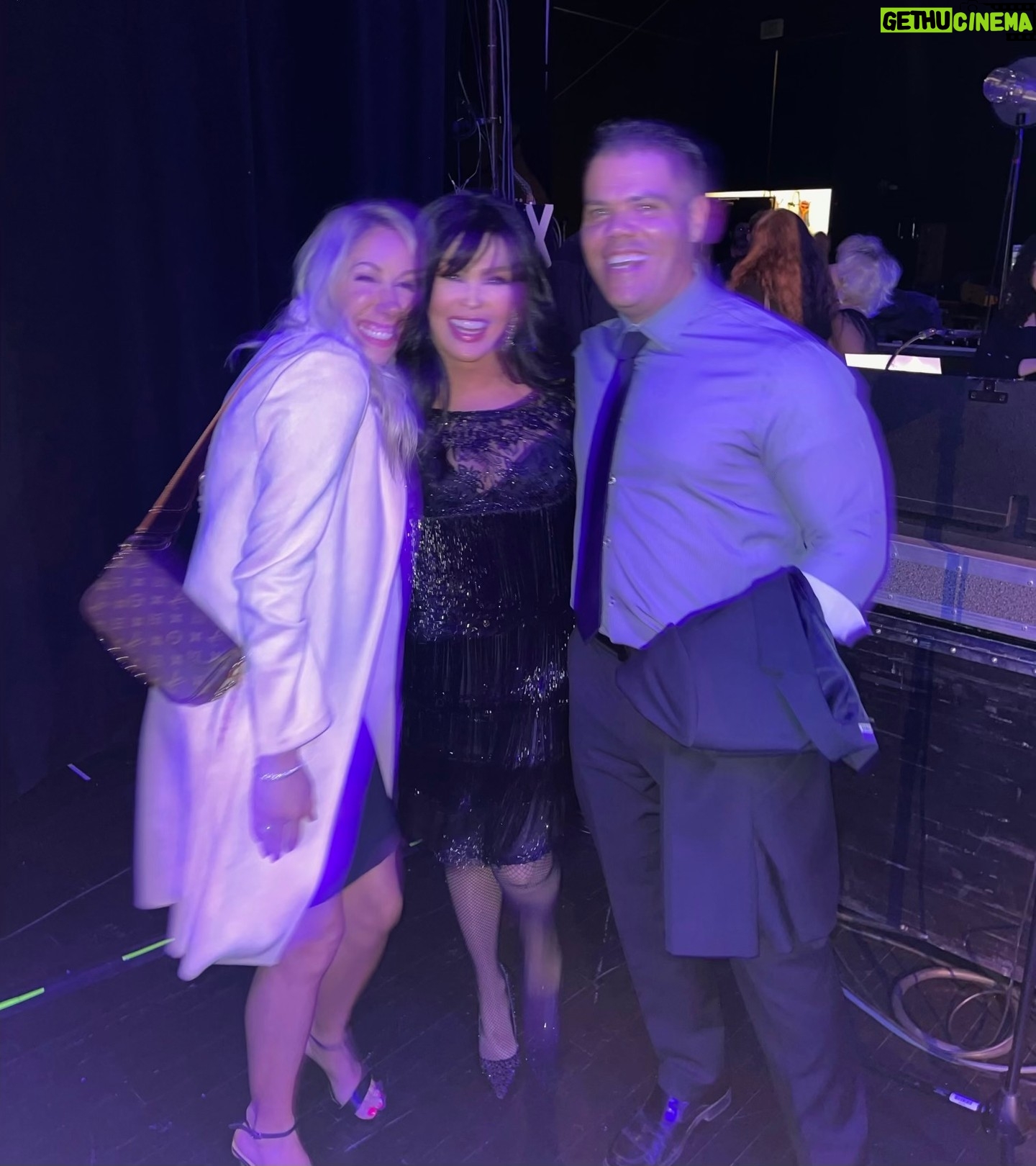 Marie Osmond - 6.3K Likes - Sometimes, I am reminded that I really have been blessed with the best family!🥰 Recently, I've had some amazing people come and support me at my shows. Merrill and his wife stopped by my show close to Washington DC, and then Donny's boys, Jeremy and Christopher as well as their wives Melisa and Alta, joined me last month! We all had so much fun together!!💖💕
Also, a little shot of my makeup case I told you about yesterday!