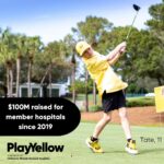 Marie Osmond Instagram – I’m so excited to celebrate more than $100M fundraised through golf since 2019 for @cmnhospitals to help 12 million kids like Tate!!💛💛 Learn more about the incredible impact by @playyellow4kids here: www.playyellow.org