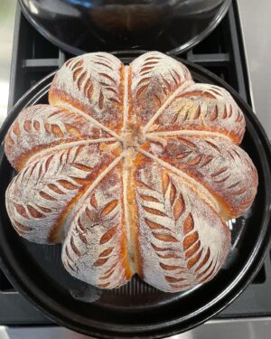 Marika Domińczyk Instagram - #thanksgiving is just around the corner so I’m working on my #breadmaking. This is a #sourdogh shaped like a 🎃 … up next , working on my #sourdoughturkey 🤣💕 #realbread #homebaker #breadbaking #sourdoughbread ♥️