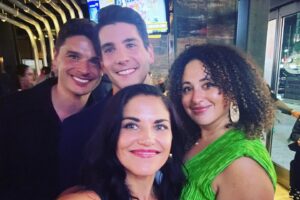 Marika Domińczyk Instagram - Proud wifey post: Congratulations to the #thethanksgivingplay @2stnyc 
What a magical #openingnight 💫 @scottkfoley I’m your #1 fan , I’m so incredibly proud of what you and your cast have created 🔥💯 @darcycarden @sullivangrams #katiefinneran you are magic together 💕 @larissafasthorse & @rachel.chavkin BRAVO 👏🏼… and to Scott’s former cast mates - i love you all. Thank you for coming out to support 💪🏼♥️ @tonygoldwyn @bellamyyoung @joethemorton #scandalfam @adamskaplan @simonerecasner #raymondchamjr @bigleapfox 😘 @ashleyday_86 💕 and @michellelee010911 thank you for coming and making some awesome memories ♥️ so filled with #gratitude
