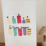 Marilou Instagram – Dans l’ordre: 
– un pot de confiture de mots d’amour
– un acrostiche
– une co création de mes filles 
– une nouvelle oeuvre à exposer 
– un bébé dans mon ventre (2018)
– un bébé dans mon ventre (2015) 

🤍🤍