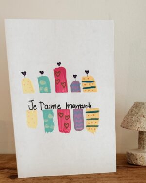 Marilou Instagram - Dans l’ordre: 
- un pot de confiture de mots d’amour
- un acrostiche
- une co création de mes filles 
- une nouvelle oeuvre à exposer 
- un bébé dans mon ventre (2018)
- un bébé dans mon ventre (2015) 

🤍🤍