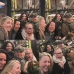 Mariloup Wolfe Instagram - À chaque année, on se fait un souper de Noël pour célébrer notre amitié!! 💃🏻🎄 Et encore une fois, c’était plate plate plate comme nos photos en témoignent…! 😂 Mais cette année en plus, j’ai eu la chance de leur faire découvrir pour la première fois le bar à vins / restaurant @le.roseline dans lequel je suis partenaire depuis l’hiver dernier avec @jmyz et notre super Chef @a_collyer ! Merci mes belles amies d’avoir partagé ce beau moment avec vous dans un endroit que j’affectionne particulièrement! 🤗. Joyeuses fêtes à tous! 🎉🎁🥳🎈