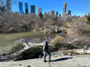 Mariloup Wolfe Instagram - Magnifique journée ensoleillée avec fiston à NY!! ☀️💙☺️ @manoe_lemay_thivierge