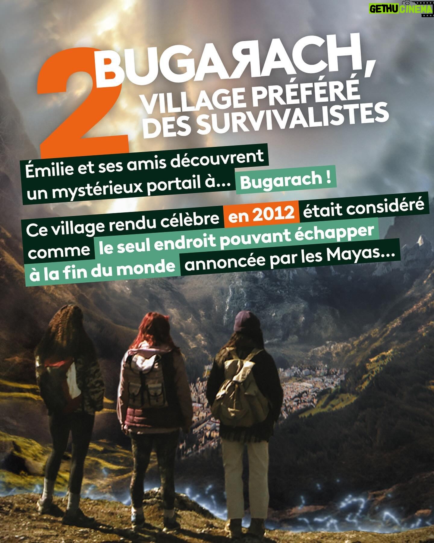 Marilyn Lima - 1.4K Likes - Des mondes parallèles, des actrices de SKAM et une problématique écologique… on vous présente la nouvelle série à ne pas rater : Bugarach ! 🔥
👉 "Bugarach" est disponible gratuitement et en intégralité sur france.tv.
L’histoire : Alors qu’Émilie enquête sur la disparition de son père, elle découvre un portail ouvrant sur des mondes parallèles…
@lulacotton @lisadocouto @lindahardy_officiel @jeremybanster @matthieucarle @gaspard.meier