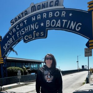 Marina Rodriguez Instagram - Santa Monica CA! 🏖️😎

Sempre conectada com a internet da @simpremiumbr pelo mundo! 🤩📱