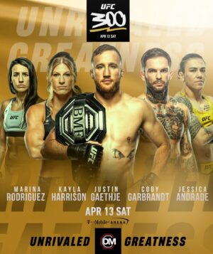 Marina Rodriguez Instagram - These 5 Gladiators have successfully made weight, tomorrow night is one of the biggest nights in combat sports history, best of luck to everyone #UFC300 #UnrivaledGreatness