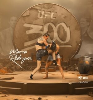Marina Rodriguez Instagram - ⚔️ #UFC300 🔥
