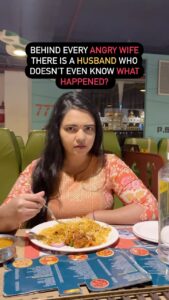 Marina Abraham Instagram - This is Pakka Relatable 🤣 #relatable #couplegoals #trendingreels #husbandandwife #reelsinstagram #funny #reelitfeelit #reelkarofeelkaro #marriedlife #explorepage✨ #trend (Couple reels, trending reels, married life, husband and wife, reels, couple goal, funny reel, relatable)