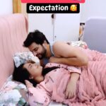 Marina Abraham Instagram - Cheers to #marriedlife 😵‍💫 … Relatable ??🤔 #couplegoals #trendingnow #funnyreels #relatable #reelsinstagram #couplereels #husbandandwife #expectations #reality #reelkarofeelkaro #trend #explorepage✨