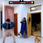 Marina Abraham Instagram - Ab toh Mujhe akele hi shopping Jana Padega😒… even @browniethedesigirl ignored me 😳 #couplegoals #trendingnow #comedyreels #husbandandwife #trendingreels❤️ #reelsinstagram