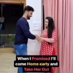 Marina Abraham Instagram - Why always With me ? 🙄..Don’t miss the End 😐 #couplegoals #trendingnow #husbandandwife #funny #reelsinstagram #marriedlife #trend #couplereels