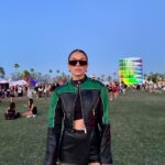 Marina Bastarache Instagram – Coachella Day 2 🖤

Outfit:
– sunnies @ferragamo_official_store 
– coat and shorts @revolve 
– bag @re.tyche @gucci 
– boots @hm