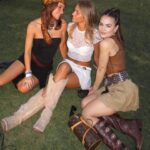 Marina Bastarache Instagram – COACHELLA DAY 1 🤠 the girls are girling!
Outfit details
– boots @revolve
– skirt @HM
– belt @revolve
– top @ssense
– bag @re.tyche