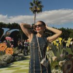 Marina Bastarache Instagram – This fit felt great ✨ @revolve #revolveme #revolvefestival #coachella