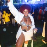 Marina Gregory Instagram – Feeling like a rockstar 🤘🏾🎸 Que dia meus amores, que dia! Best memories #TheTownFestival 
Obrigada @vwbrasil 

Look: @araracriativa @fefestylist