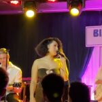 Marina Gregory Instagram - Não conhecia o @bluenoterio , e tive o prazer de ver uma das minhas cantoras favoritas de pertinho. Como faz pra voltar? Que noite maravilhosa! Amei muitooo! Obrigada por tudo @lalihanser e toda a equipe do Blue Note 💃🏾 I love you @raye ❤️