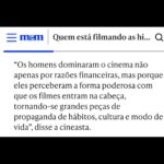 Marina Person Instagram - Eram as diretoras mulheres a maioria quando o cinema foi inventado. Eu só fui descobrir isso muito tempo depois que saí da faculdade. Aqui um trechinho do que falei no Women to Watch, evento q participei na semana passada. Recomendo dois filmes pra quem se interessar: “Be Natural- a história não contada de Alice Guy-Blachè” e “A Mulher Criou Hollywood”. Tem a minha TED X também (que apesar de um pouco defasada nos números-gravei em 2020-, permanece atual)-No YouTube. Obrigada @luhmaza e @mariyoussef2, pela companhia no painel, ao fotógrafo @maquinadafoto e à Meio&Mensagem, Lidia e Regina e equipe pelo convite.