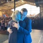 Marine Le Pen Instagram - Parmi vous, avec @jordanbardella, à Saint-Avold ! 🇫🇷