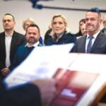 Marine Le Pen Instagram – Hier, nous fêtions à Hénin-Beaumont de la Sainte-Barbe, patronne des sapeurs-pompiers et des mineurs.
