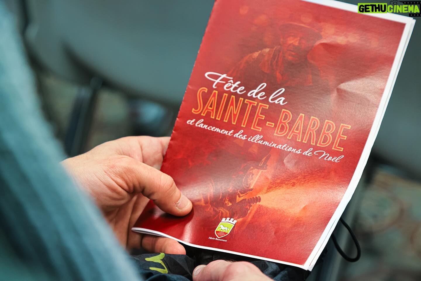 Marine Le Pen Instagram - Hier, nous fêtions à Hénin-Beaumont de la Sainte-Barbe, patronne des sapeurs-pompiers et des mineurs.