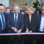 Marine Le Pen Instagram - Marine Le Pen inaugurait le dimanche 15 octobre la salle de l'Abbaye à Hénin-Beaumont, construite après l'incendie de la salle Léo Lagrange. À cette occasion, elle a prononcé un discours sur les récents attentats perpétrés à Arras et en Israël.