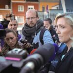 Marine Le Pen Instagram - Marine Le Pen inaugurait le dimanche 15 octobre la salle de l'Abbaye à Hénin-Beaumont, construite après l'incendie de la salle Léo Lagrange. À cette occasion, elle a prononcé un discours sur les récents attentats perpétrés à Arras et en Israël.