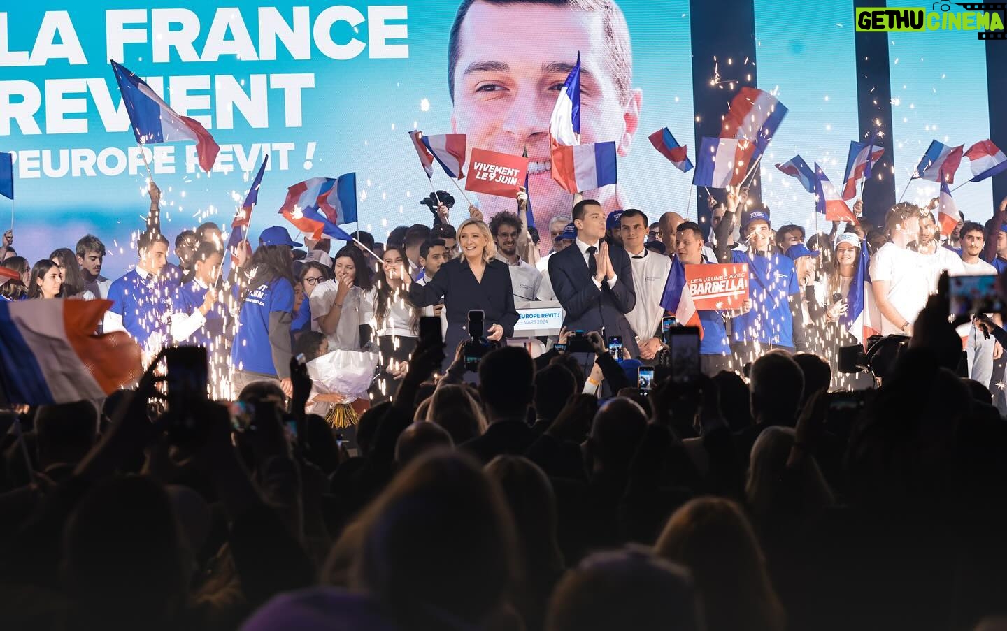 Marine Le Pen Instagram - Merci Jordan, merci Marseille, merci à tous ! 🫶🏻