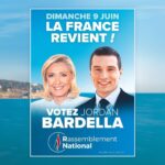 Marine Le Pen Instagram - Le 9 juin, un seul jour, un seul tour, un seul vote… Jordan Bardella !