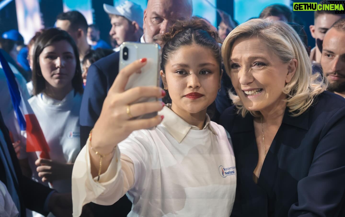 Marine Le Pen Instagram - Merci Jordan, merci Marseille, merci à tous ! 🫶🏻