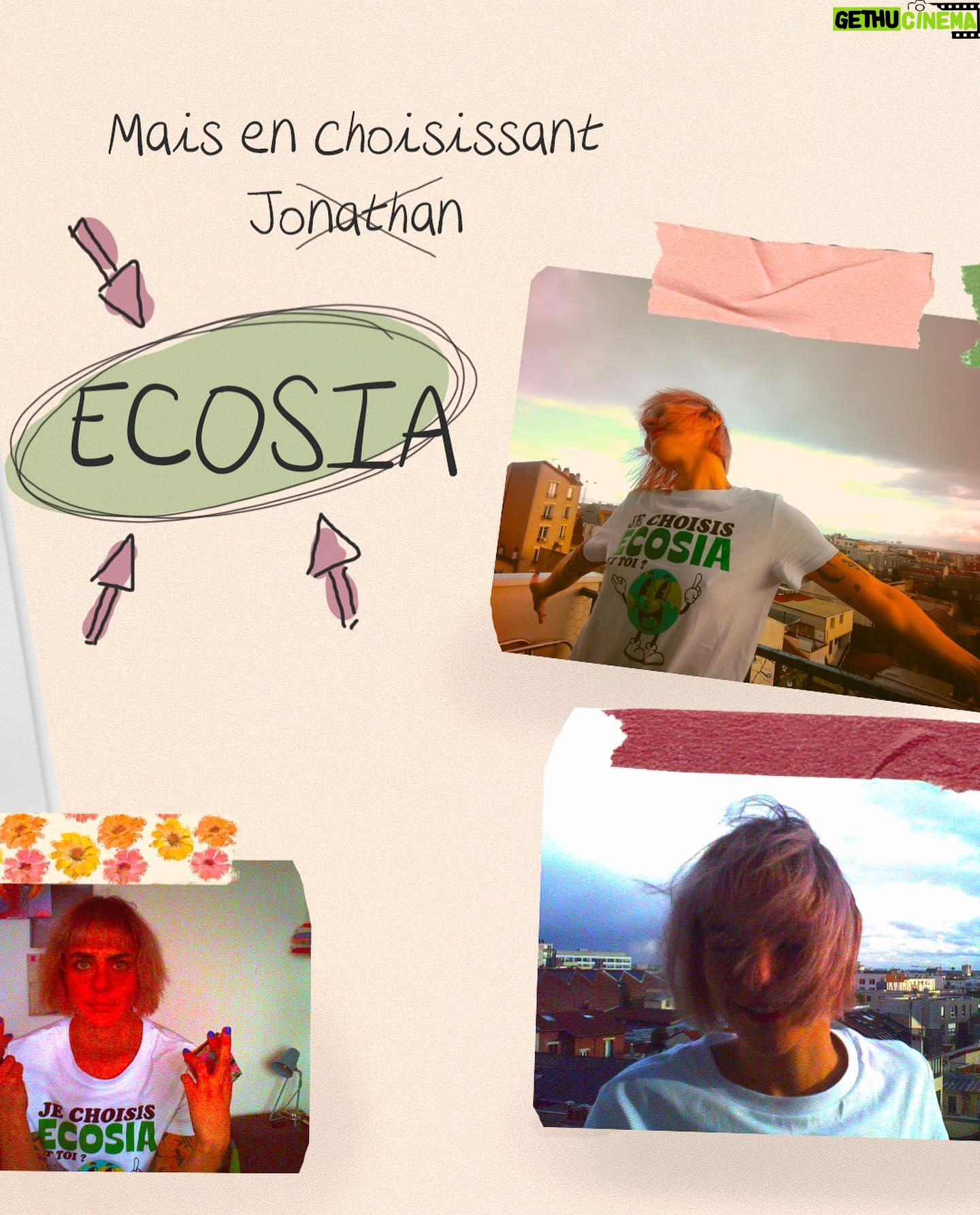 Marion Séclin Instagram - Qui a dit qu’on pouvait pas tout être à la fois ? Devenir un génie un•e super-héros•ïne c’est possible grâce à @ecosia 🌍 Ecosia, c’est 200 mio d’arbres plantés et toujours les même mecs qui gagnent les prix Nobel ? #ecosia #climateaction #ichooseecosia