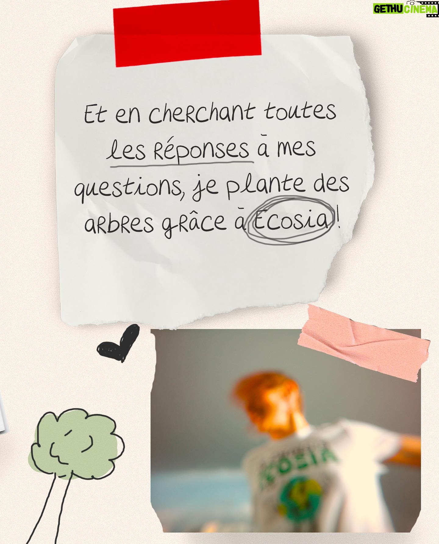 Marion Séclin Instagram - Qui a dit qu’on pouvait pas tout être à la fois ? Devenir un génie un•e super-héros•ïne c’est possible grâce à @ecosia 🌍 Ecosia, c’est 200 mio d’arbres plantés et toujours les même mecs qui gagnent les prix Nobel ? #ecosia #climateaction #ichooseecosia