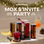Maripier Morin Instagram - CONCOURS | MOX s’invite dans votre PARTY des Fêtes🍹🎄✨ Pour célébrer les Fêtes sans modération, courez la chance de gagner un ensemble @moxmocktail à partager lors de votre prochain party de bureau, de famille ou entre ami.e.s ! Nous ne ferons pas qu’une personne gagnante, mais bien TROIS qui pourront fêter en grand avec 4 caisses de MOX chacune. Vous n’avez qu’à suivre ces étapes pour participer : 🎁 Assurez-vous de suivre MOX Mocktail 🎁 Identifiez en commentaires les personnes avec qui vous aimeriez partager vos MOX Mocktails 🎁 Aimez et sauvegardez cette publication ✨BONUS : partagez le concours pour une chance supplémentaire de gagner !!! Le concours se termine le 10 décembre à 23h59 et les trois (3) personnes gagnantes seront tirées au hasard le lendemain puis, annoncées en story seulement. Vous devez être majeur et résident du Québec pour participer. Facebook et Instagram ne sont pas associé à ce concours. Attention aux fraudeurs et aux dates du concours - nous ne demandons jamais d’informations bancaire. #jadoremox #moxmocktail #boiresansmodération #mocktails