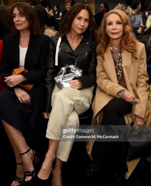 Marisa Berenson Instagram - London Fashion week @jw_anderson 

Hair @jonchapmanhair 
Make-up @charlieduffymakeup 
Jewelry Marisa Berenson Collection 

#londonfashionweek #jwanderson #marisaberenson #annawintour #ruthwilson #minniedriver #keeleyhawes #marisaberensonjewellery