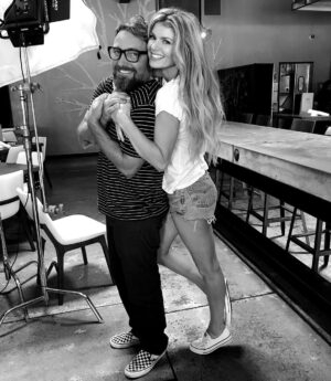 Marisa Miller Instagram - Never feels like work with this guy @brianbowensmith 😍#toomuchfun #newprojectontheway