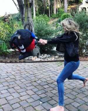 Marisa Miller Instagram - When Mom gets a turn. #henrythevaccum #pinata
