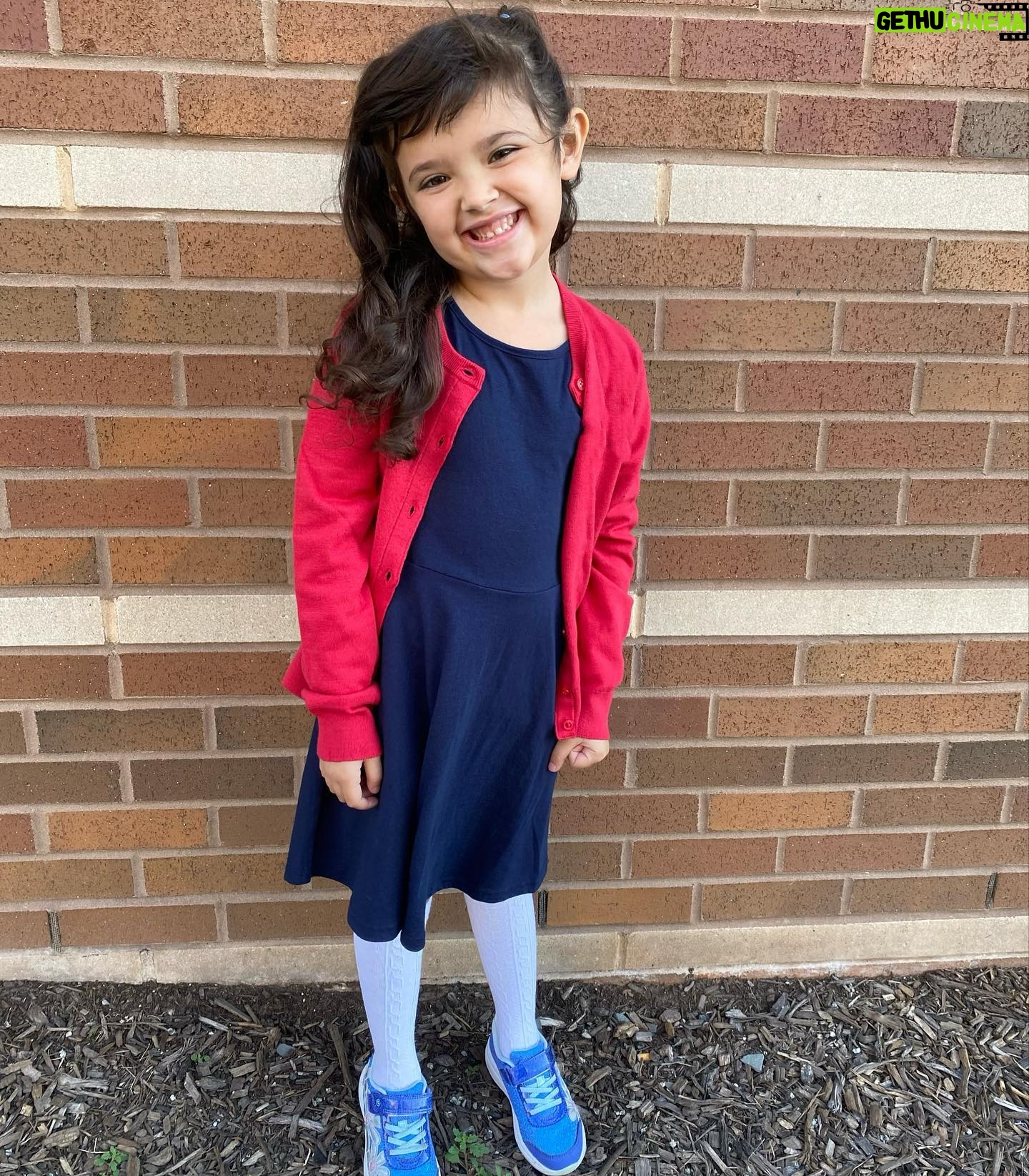 Marisa Ramirez - 5.5K Likes - Second day of #kindergarten First day was amazing she said! Placing my trust in so many uncertainties is beyond difficult but as long as she continues to smile, it is all worth it. #momlife #schooluniform #grateful #happykidhappymom