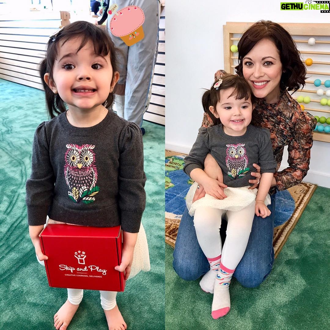 Marisa Ramirez - 3.9K Likes - Sunday funday @playgardenprep Happy Birthday Gray! Thank you @skipandplay for the goodie box!! Violet loves it