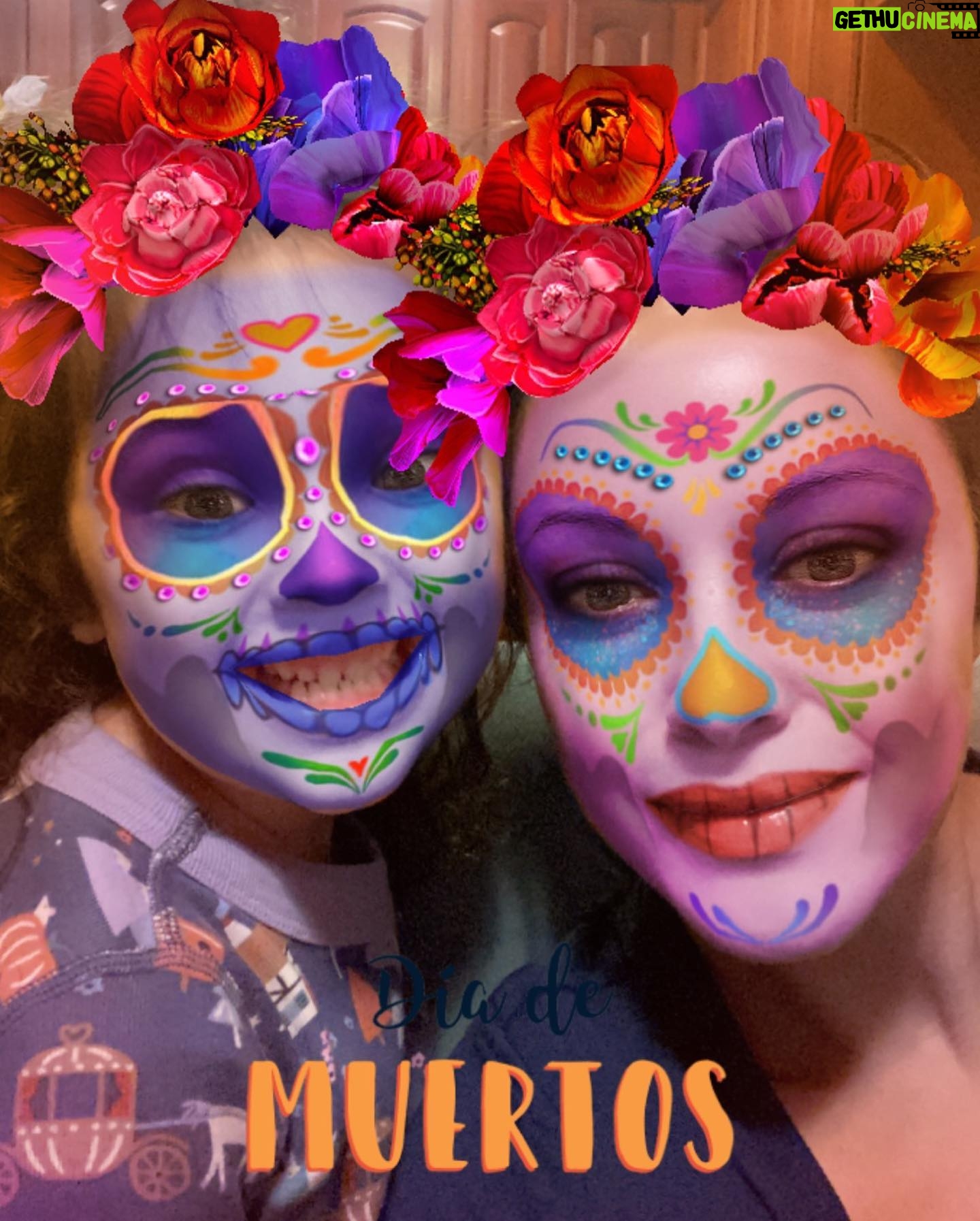 Marisa Ramirez - 4.1K Likes - We started a new tradition last year when my Grandma passed. We set up an altar to honor her. I never imagined that within weeks we would be adding photos of my Father. We hope that their souls find their way back to us. #diadelosmuertos #rememberthem #ofrenda #tequilashots for dad #pumpkinempanadas too