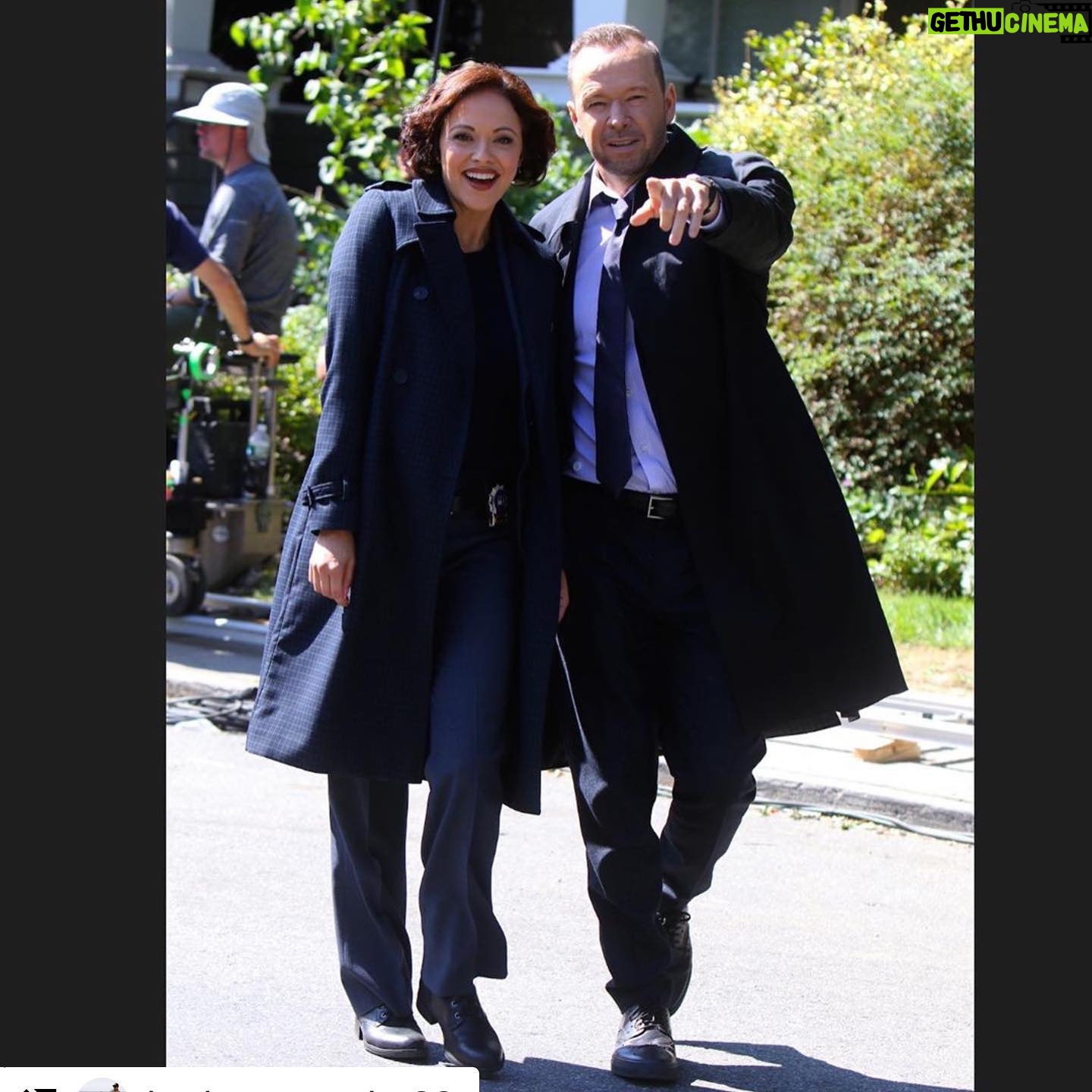 Marisa Ramirez - 5.1K Likes - Happy almost #bluebloods Friday! One week left until season 10 premieres! Thank you @jpphotography09 for capturing these great moments! @bluebloods_cbs #dannyandbaez