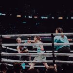Marisha Ray Instagram - Creator Clash Fight Night Photo Dump. 📸 1-5 : @mark_lomoglio_photo @amaliearena 📸 6-10: @caitlynmcgonigalphoto Can’t believe it’s already been a week since stepping in the ring. After having so much of my life being about boxing the past year, the sudden downshift has been very bizarre. After taking some time, I think I want Boxing to have at least some small role in my life going forward. I’ve truly come to love it, and I’m so grateful to have had this experience to show that to me. With that, I wanted to thank the incredible people around me who helped make April 15th 2023 one of the greatest nights of my life so far: To @idubbbz and @anisajomha for granting me this opportunity, and welcoming me into @thecreatorclash family with open arms. To my coach Josh, and my personal trainer @danathletics and @viciperf for being there every step of the way to hone my body and mind. To @manzirae for creating my wardrobe… an outfit so dope I truly felt like the badass from Dis that I hoped to be. To @themouthguarddoc for my custom mouthguard that truly completed the terrifying look! To @ramsiegel for not only being one of my biggest supporters, but for writing a walkout song that put Fred Durst to shame. And of course @jessemckeil for this gnarly guitar riff and Peter Habib’s musical compositions to make “Pop Pop!” A legit banger of a song. To @stevefailows, for waking up early mornings and following me up mountains to document my journey. The final video piece he edited is a treasure that brings a tear to my eye every time. To @willingblam for being in my corner on fight night, and (let’s be honest) every night. And last but certainly not least, my incredible husband @matthewmercervo. His support was unwavering from day one. From the grocery runs to get me bags of ice for cold plunges, to making sure I had a healthy meal when I could barely lift my arms to cook. He was by my side every step of the way. The truth is, this list could go on for miles. Everyone’s support is incredible and overwhelming. I hope everyone - from the fighters in the ring, to the fighters being the scenes, are extremely proud of what they accomplished. Creator Clash Fam for life!!