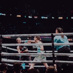 Marisha Ray Instagram - Creator Clash Fight Night Photo Dump.

📸 1-5 : @mark_lomoglio_photo @amaliearena 
📸 6-10: @caitlynmcgonigalphoto 

Can’t believe it’s already been a week since stepping in the ring. After having so much of my life being about boxing the past year, the sudden downshift has been very bizarre. After taking some time, I think I want Boxing to have at least some small role in my life going forward. I’ve truly come to love it, and I’m so grateful to have had this experience to show that to me. With that, I wanted to thank the incredible people around me who helped make April 15th 2023 one of the greatest nights of my life so far:

To @idubbbz and @anisajomha for granting me this opportunity, and welcoming me into @thecreatorclash family with open arms.

To my coach Josh, and my personal trainer @danathletics and @viciperf for being there every step of the way to hone my body and mind.

To @manzirae for creating my wardrobe… an outfit so dope I truly felt like the badass from Dis that I hoped to be.

To @themouthguarddoc for my custom mouthguard that truly completed the terrifying look!

To @ramsiegel for not only being one of my biggest supporters, but for writing a walkout song that put Fred Durst to shame. And of course @jessemckeil for this gnarly guitar riff and Peter Habib’s musical compositions to make “Pop Pop!” A legit banger of a song. 

To @stevefailows, for waking up early mornings and following me up mountains to document my journey. The final video piece he edited is a treasure that brings a tear to my eye every time.

To @willingblam for being in my corner on fight night, and (let’s be honest) every night. 

And last but certainly not least, my incredible husband @matthewmercervo. His support was unwavering from day one. From the grocery runs to get me bags of ice for cold plunges, to making sure I had a healthy meal when I could barely lift my arms to cook. He was by my side every step of the way. 

The truth is, this list could go on for miles. Everyone’s support is incredible and overwhelming. I hope everyone - from the fighters in the ring, to the fighters being the scenes, are extremely proud of what they accomplished. Creator Clash Fam for life!!