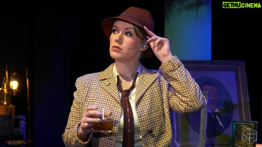 Marisha Ray Instagram - “It’s a cutthroat industry.” #CandelaObscura Live : Circle of the Silver Screen hits #CriticalRole’s Twitch and YouTube and @hellobeacon TONIGHT, and Jacqueline “Jackie” Renoux is always looking for… inspiration. #ThatsShowbiz