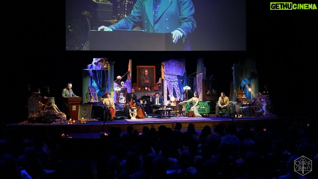 Marisha Ray Instagram - “It’s a cutthroat industry.” #CandelaObscura Live : Circle of the Silver Screen hits #CriticalRole’s Twitch and YouTube and @hellobeacon TONIGHT, and Jacqueline “Jackie” Renoux is always looking for… inspiration. #ThatsShowbiz